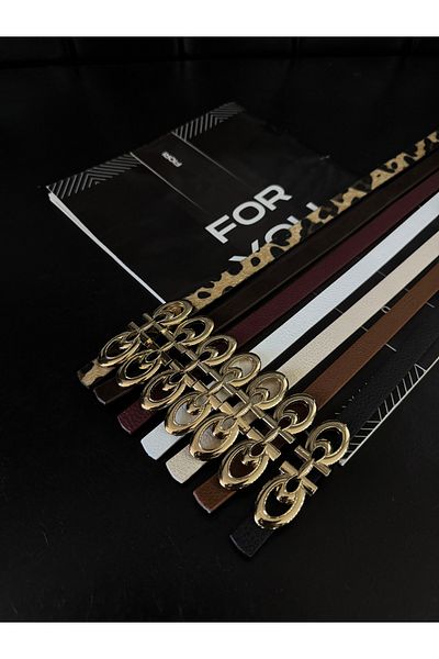 Fiori Curea de damă cu cataramă de design