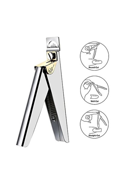 BİYUTREND Takma Tırnak Makası, Protez Tırnak, Tips Kesme Makası Aleti Pens Çe...