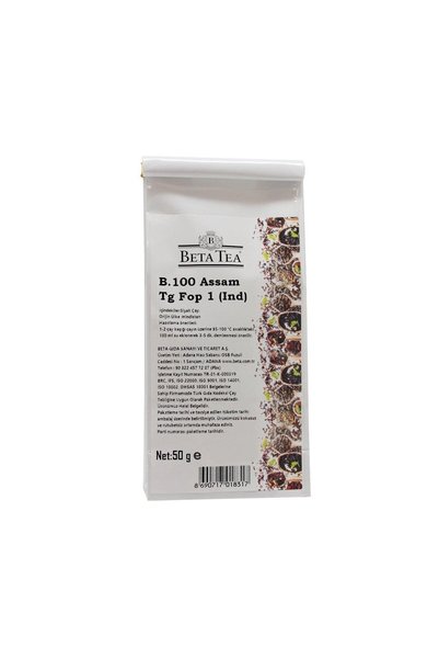 Beta Tea Assam Tg Fop 1 50 Gr - B.100
