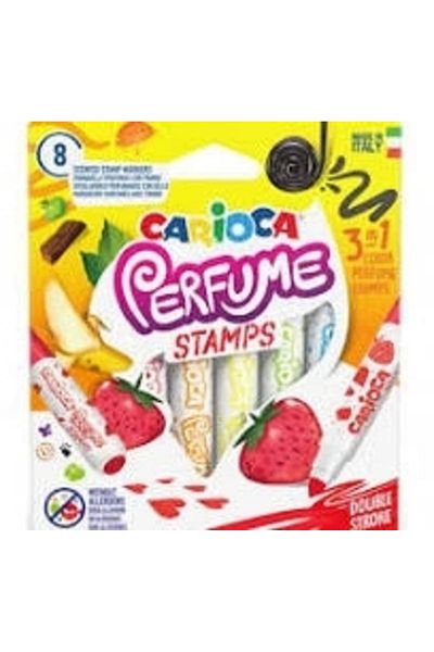 CARIOCA Scented Stamped Jumbo Ke&ccedil;li Pen 8 pcs