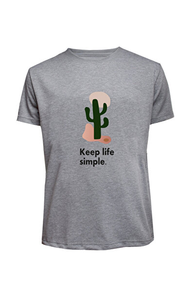 Baran Işık Štampano Pamučni džersej Single jersey Majica