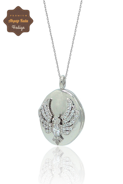 Midyat Nurtaş Gümüş Alya Anka Kuşu 925 Ayar Gümüş Kadın Kolye 201023989
