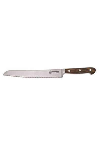 Carl Schmidt Sohn Bread knife 23 cm stainless steel HRC 58, walnut handle, Tessin Carl Schmidt Sohn 036751