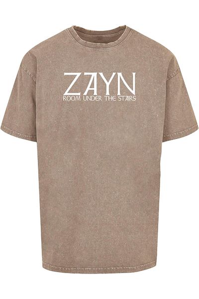 Merchcode Zayn - Indigo Acid Washed Oversize Tee