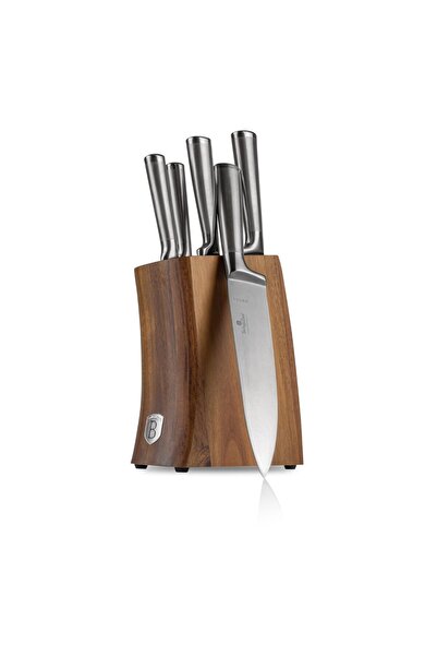 Berlinger Haus Set de cuțite cu 6 piese și suport din lemn BH 3124