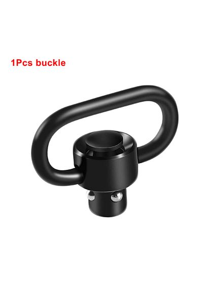 Choice 1PCS QD Buckle A 1.25 QD Sling Swivel Mount Heavy Duty Quick Detach Push Button Swivels for Two Poi