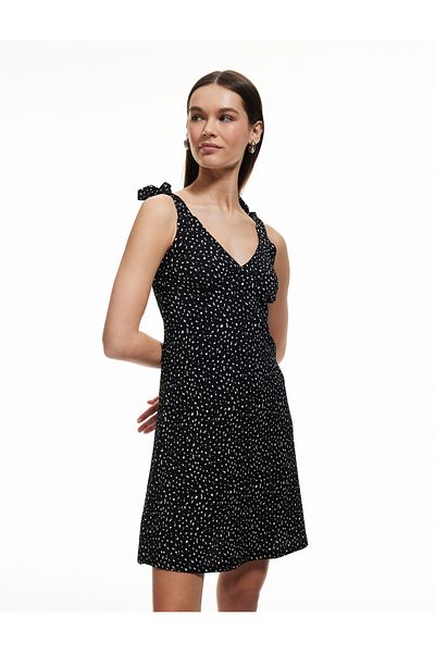 Koton black design Mini Dress