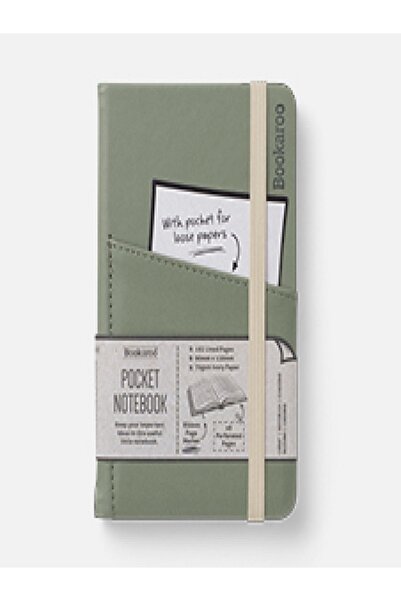 İF Bookaroo Notebook (A6) Cep Defteri-Fern