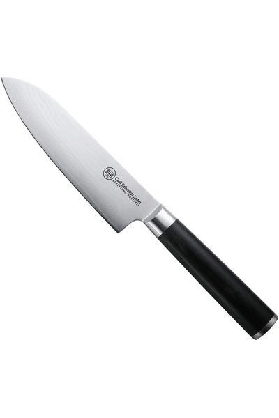 Carl Schmidt Sohn Cuțit Santoku din oțel Damasc HRC 60 Konstanz, 071288, 18 c...