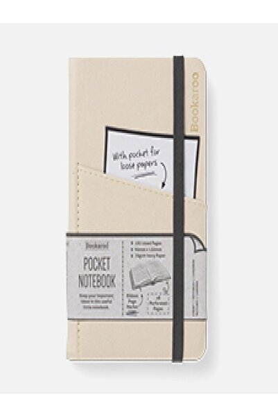 İF Bookaroo Notebook (A6) Cep Defteri-Cream