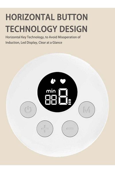 COOYA S12 Bilateral Wearable Breast Pump,Wireless,Low Noise,with LED Display,2 Modes & 9 Levels Adjustment