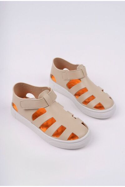 Moda Kadıköy ÇOCUK Ортопедичні сандалі CIRTLI BEJ