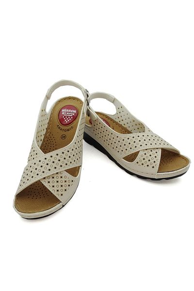LETAO Sandale Mamacita pentru femei, confortabile, cu talpă anatomică cu gel, toc, pinten