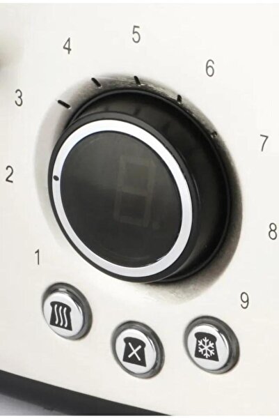 Generic 4 Slice 1600w 9 Settings Steel Toaster - Xpto-888