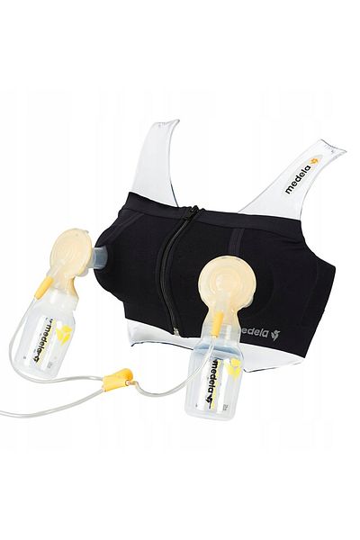 Medela Easy Expression Bustier (Black) - Medium