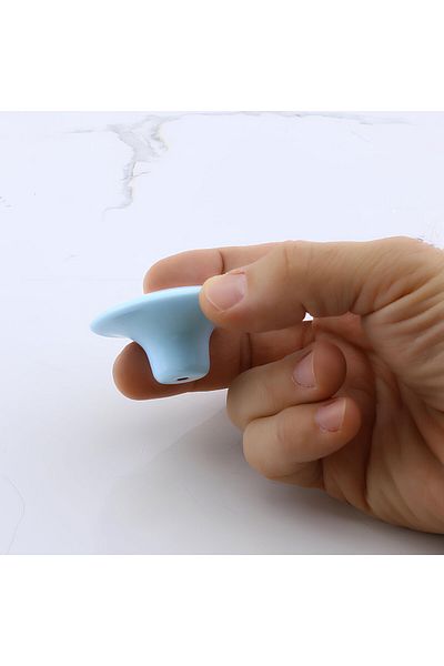 Badem10 Buton de mâner din plută lată albastru boem 10 buc. Mobilier dulap sertar dulap bucătărie mâner mâner din plastic