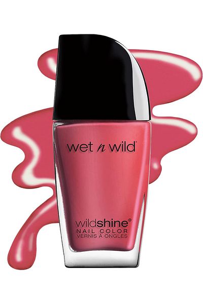 WET N WİLD wet n wild Wild Shine Nail Polish, Pink Lavender Cr me, Nail Color