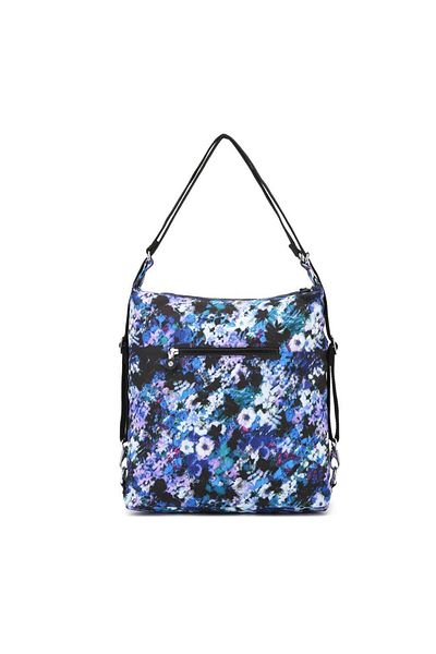 SMART BAGS Geantă de damă atât pe spate, cât și pe umăr Smart Bags 1205 Blue Printing