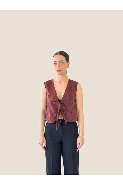 Retrobird Brown Antique Payment Classic Style Hardware Yeste Blouse