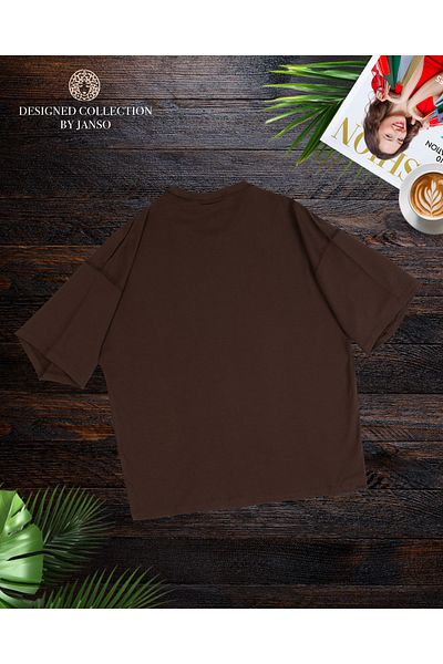 JANSO GROUP - Women Short Sleeve Tshirt Large Size Oversize Cotton