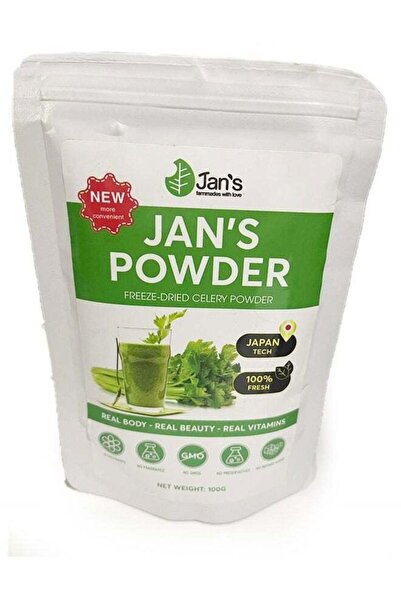 Jan's مسحوق (مسحوق الكرفس المجفف بالتجميد) 100 جرام