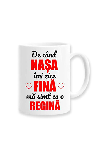 OEM Εξατομικευμένη Λευκή Κούπα "Από τότε που η Μητέρα μου με Φωνάζει Φίνα, Νι...