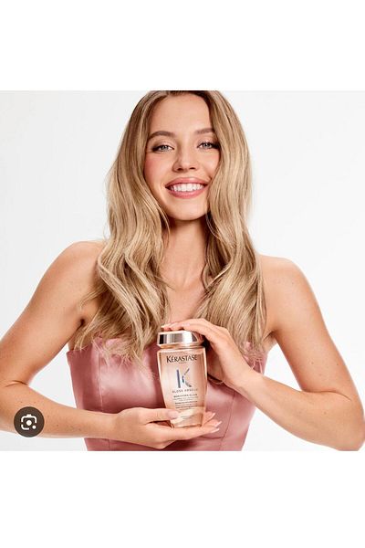 Kerastase Gloss Absolu Shampoo for Hair with Curly Tendencies 250 ml Kuaforeva12354
