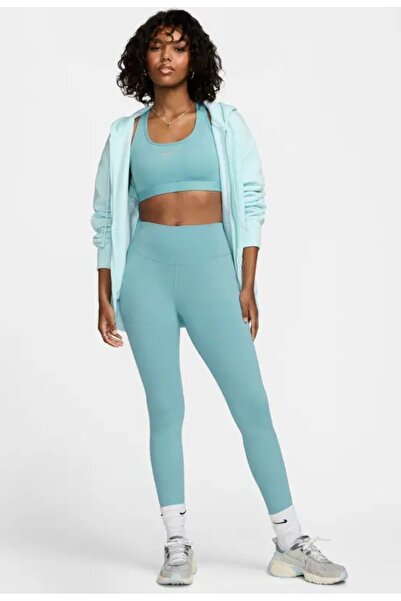Nike Dri-Fit One Kadın Mavi spor Tayt FN3226-464 yakamoz spor