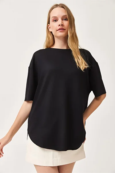 İKLİM LİFE Skirt Oval Modal Tshirt