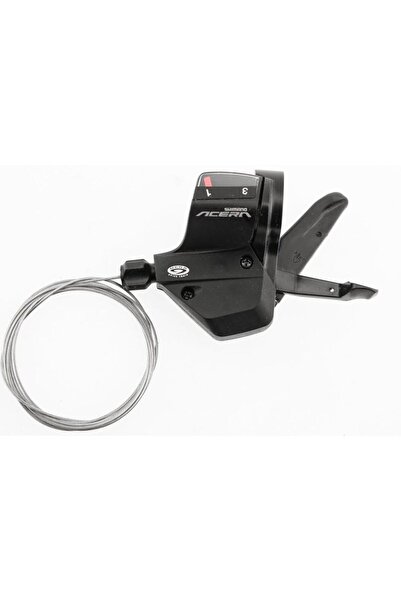 Shimano Shımano Acera SL-M390L Sol 3'lü Vites Kolu 3V Siyah Sol 3lü Kelebek V...