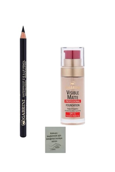 Gabrini Eye Pencil + Makeup Base No. 1 + Fragrance Card Gift