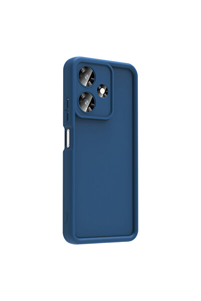 m.tk moveteck İnfinix Hot 30 Kılıf Yumuşak Renkli Lansman Silikon Kamera Koru...