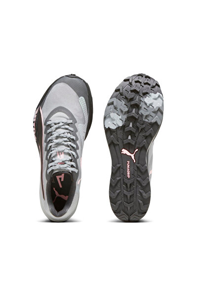 Puma Fast-Trac Apex Nitro Koral Ice-Cool Women's Gray Road Running Shoes Women's Road Running