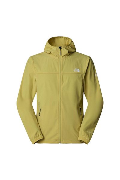 THE NORTH FACE Men's Mountain Athletics Hooded Wind Jacket, Blue