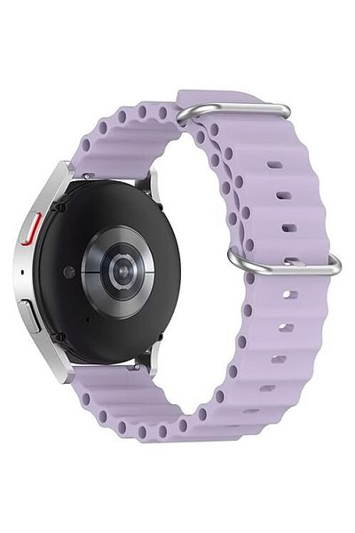 Generic Ocean Band Compatible with Samsung Gear S3 Frontier/Classic, 22mm Adjustable Soft Silicone Sport Loo
