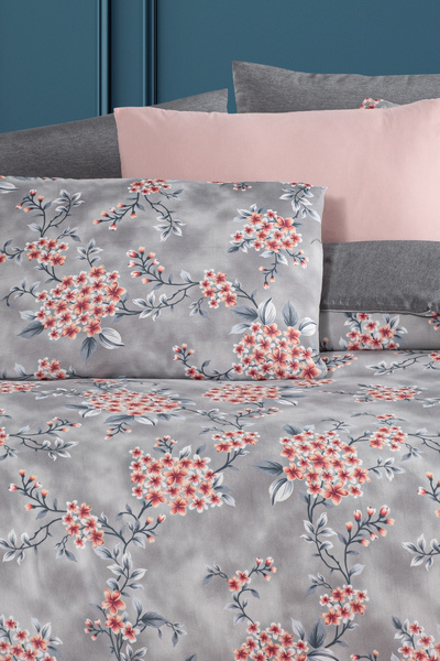 MyStory Home Egyágyas paplanhuzat szett rugalmas lepedővel, Redwin