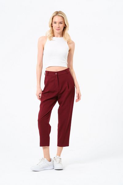 Maon Women's Carrot Leggings Ankle Length Trousers