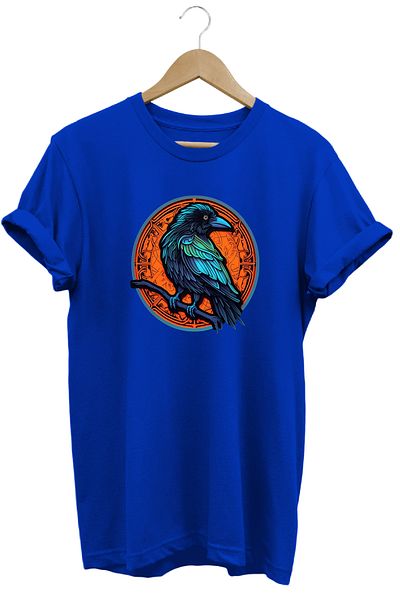 remonz Μπλουζάκι Crow Printed 100% Βαμβάκι