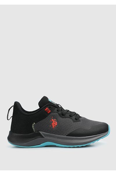 U.S. Polo Assn. 4W Florin Wmn 4Pr Black/Red