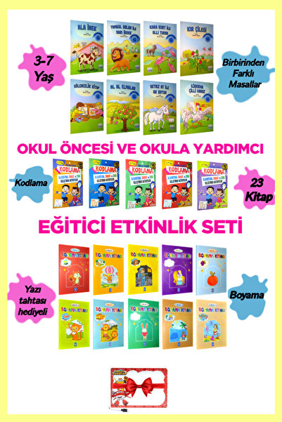 Panem Yayınları Preschool and School Helper Educational Activity Kit: My Firs...