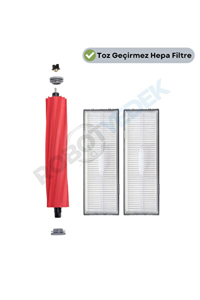 robotyedek Roborock S7 White - Perie principală de schimb și filtru Hepa, com...