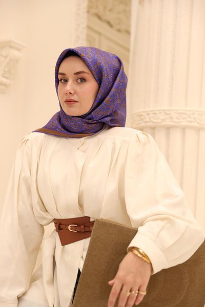 Silk Home Μεταξωτό κασκόλ Twill 11464-35