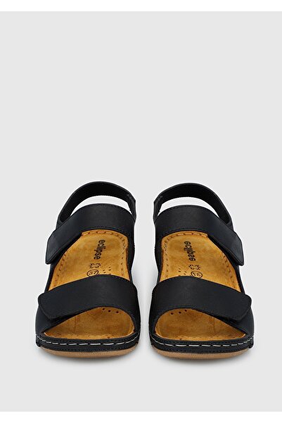 Eclipse Black Women's Flat Sandals