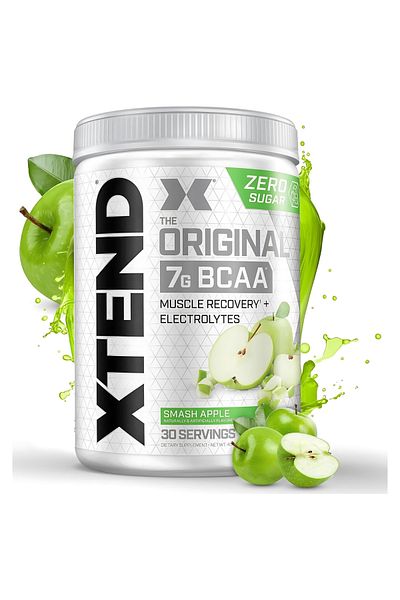 Scivation XTEND Original BCAA Powder Smash Apple 30 Servings