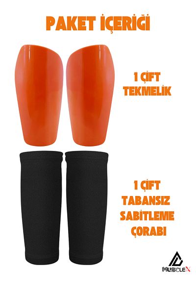 Musclex Spor Tekstil Επαγγελματικός προστατευτικός επιθέματος με κάλτσες |   Ποδοσφαιρικό μπράτσο |   Προστατευτικό καβάλου |   msclx584dfe