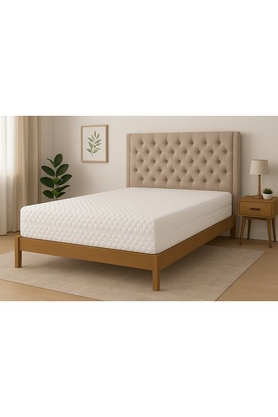 NEB TİCARET Mattress Cover, Washable, Zippered, Double (Can Be Sewn to Desired Size)