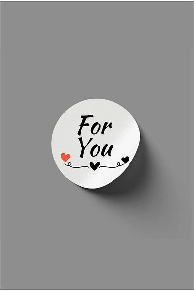 43 cici süsler organizasyon Gift Packaging Shipping Label 24Pcs for You Written Label Sticker