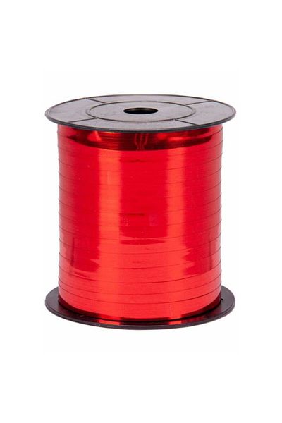 era balon Red Color Shiny Metallic Raffia 8 mm – 200 Meters Product Quality Is at the Top Level