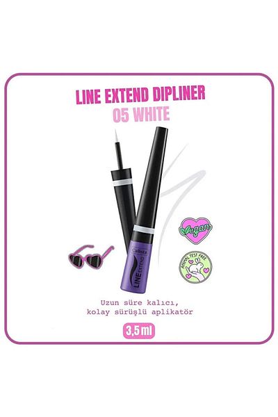 Callista Line Extend Dipliner No:05 White 3.5 ml