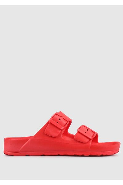 Provoq Red Women's Beach Slippers